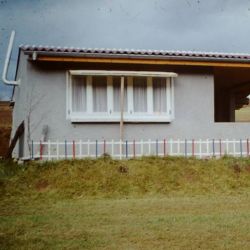 Das Vereinsheim im Jahr 1966